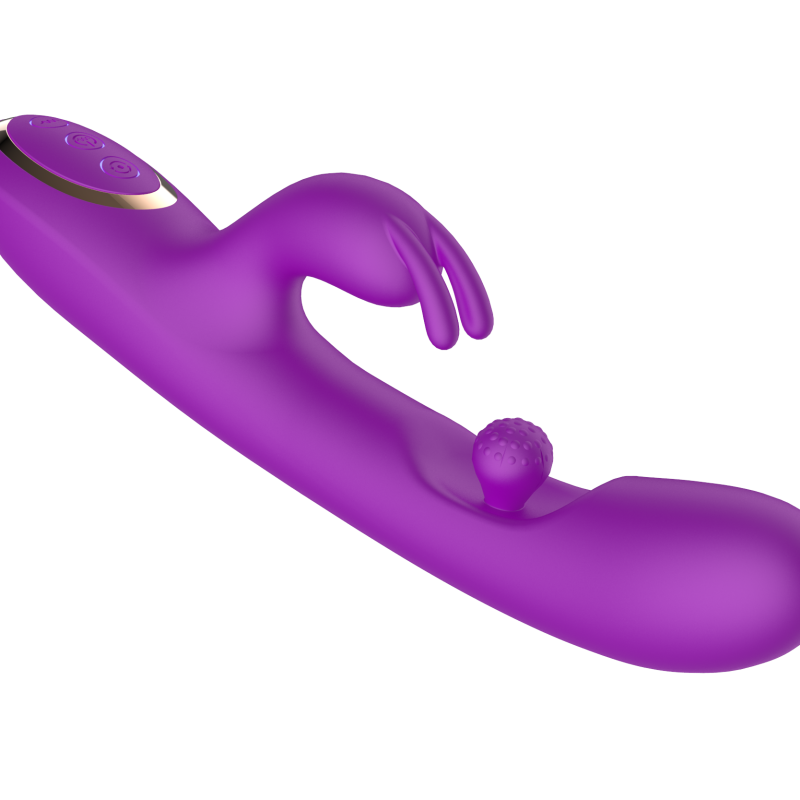 Вибратор-кролик с вращающимся шариком SW3063