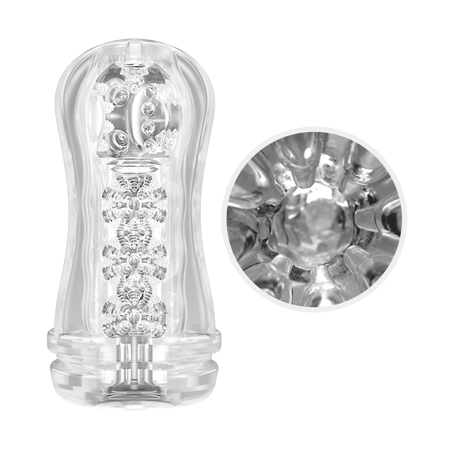 Мастурбатор с вращающимся шариком внутри BM-009249N-2